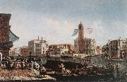 MARIESCHI, Michele The Grand Canal with the Fishmarket sg oil painting picture wholesale